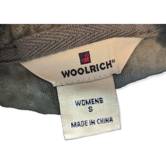 Woolrich Light Olive Zip Front Jacket Size Small - Picture 8 of 16